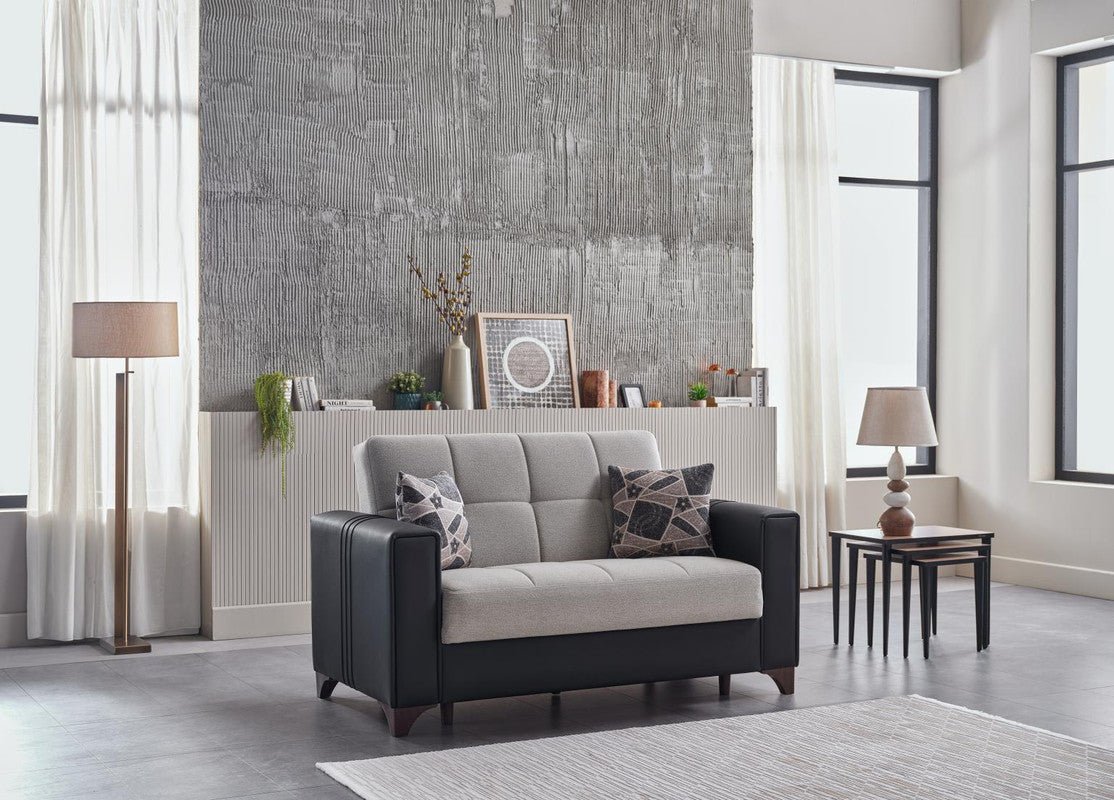 Parma Love Seat (Boss Cream) by Bellona