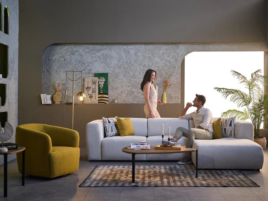 Picasso Sleeper Sectional by Bellona - Berre Furniture