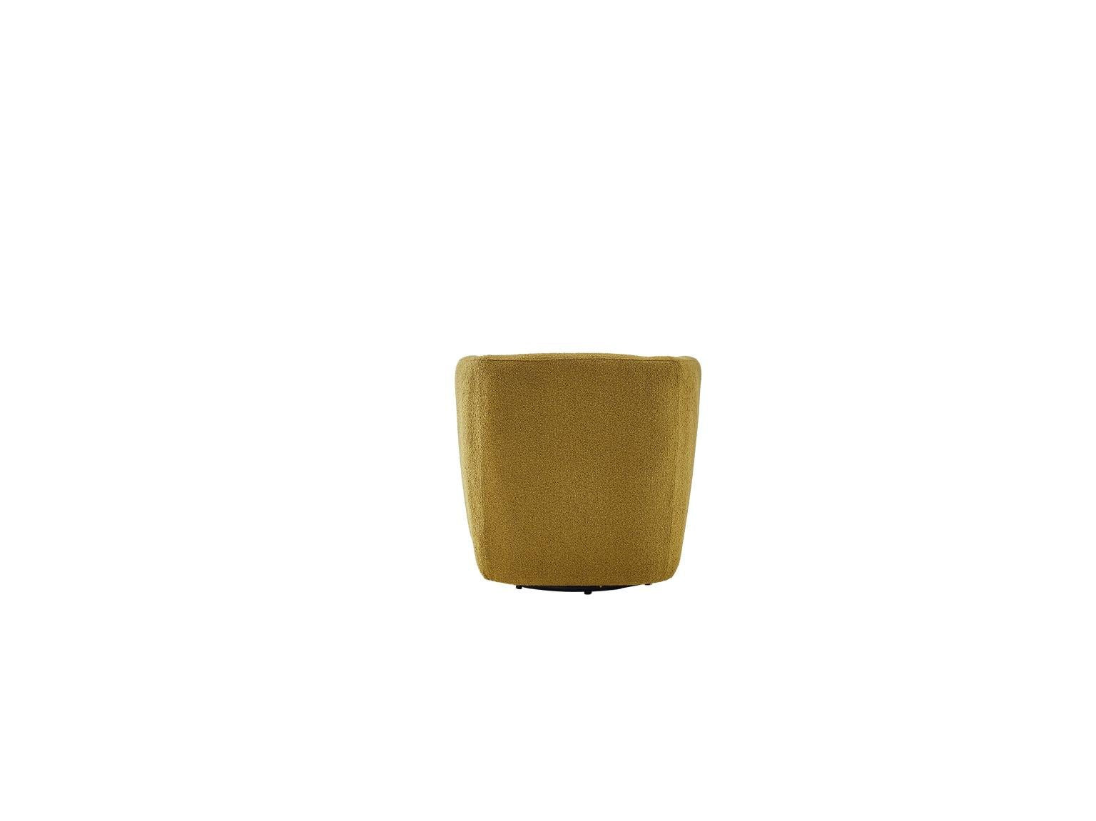 Picasso Swivel Chair (Oscar Mustard) by Bellona