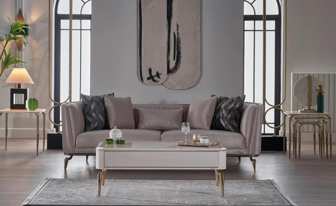 Plaza Coffee Table (Plaza Ivory) - Berre Furniture