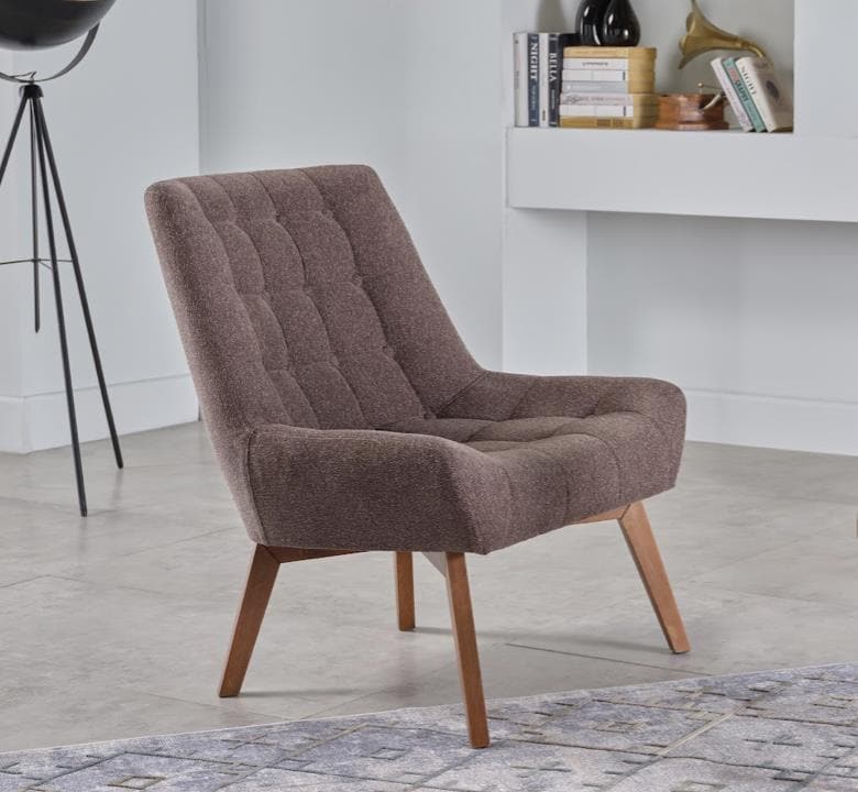 Revere Accent Chair by Bellona REVERE BROWN