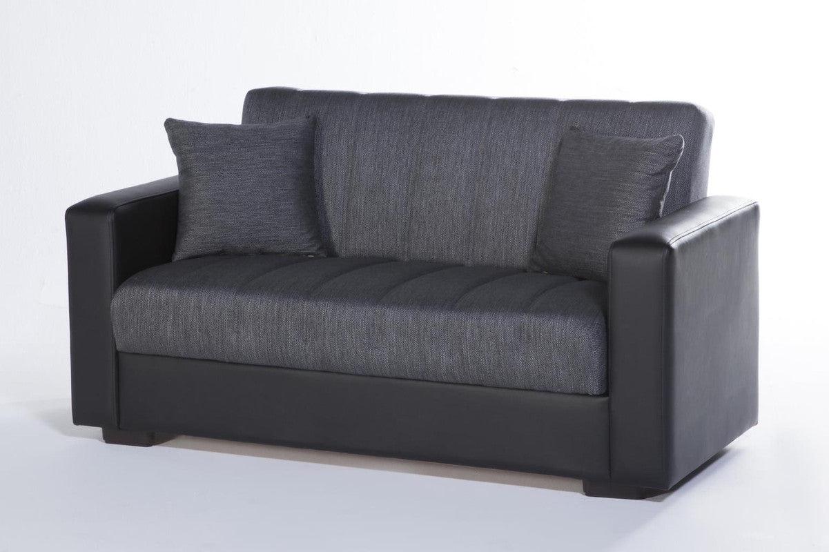 Sidney Love Seat (Bolzoni Gray) 2 Pieces by Bellona Default Title