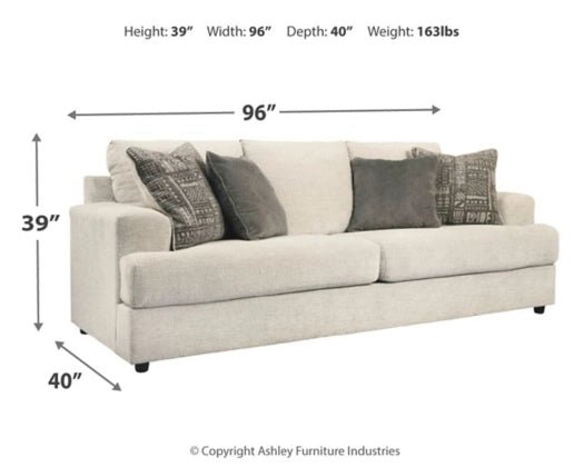 Soletren 3 Seater Sofa