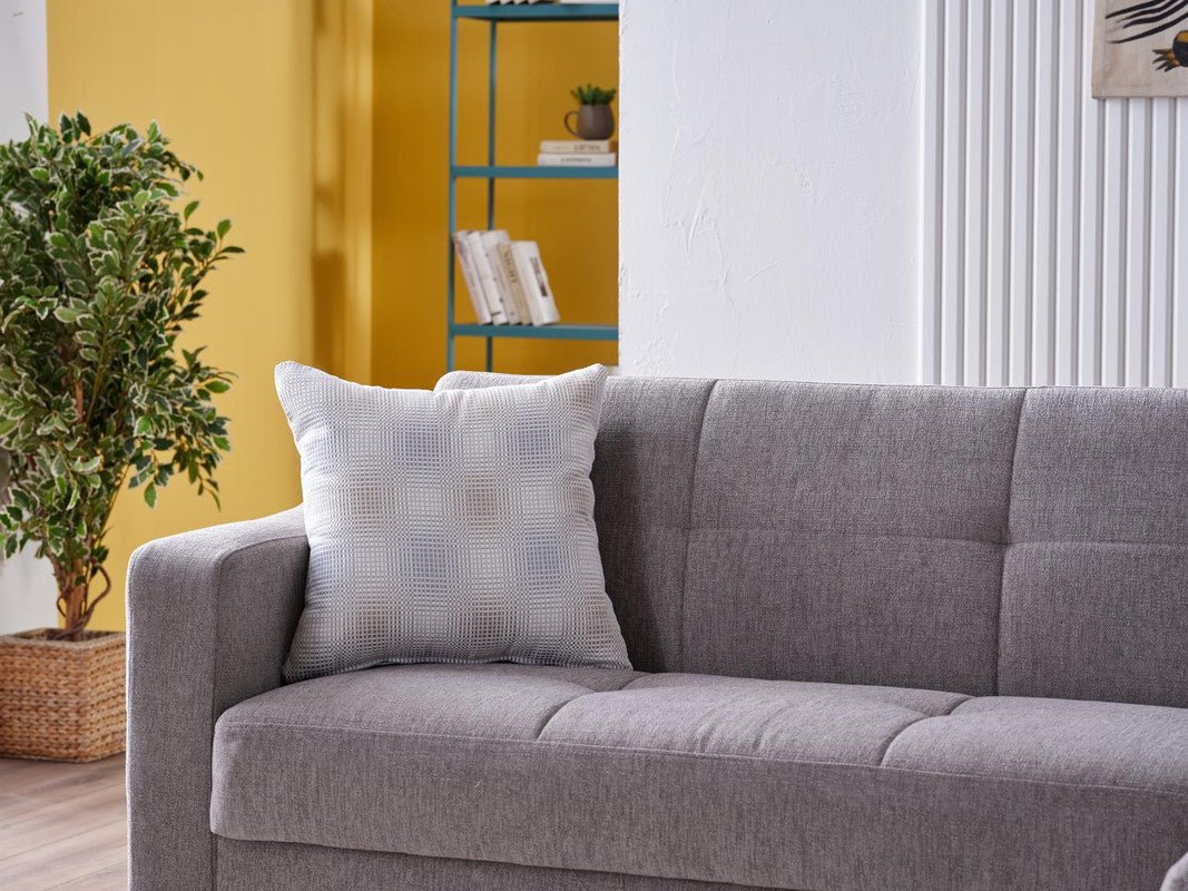 Tahoe Sleeper Sectional (Verderio Dark Gray) by Bellona