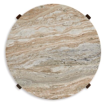 Tanidore Round Table - Berre Furniture