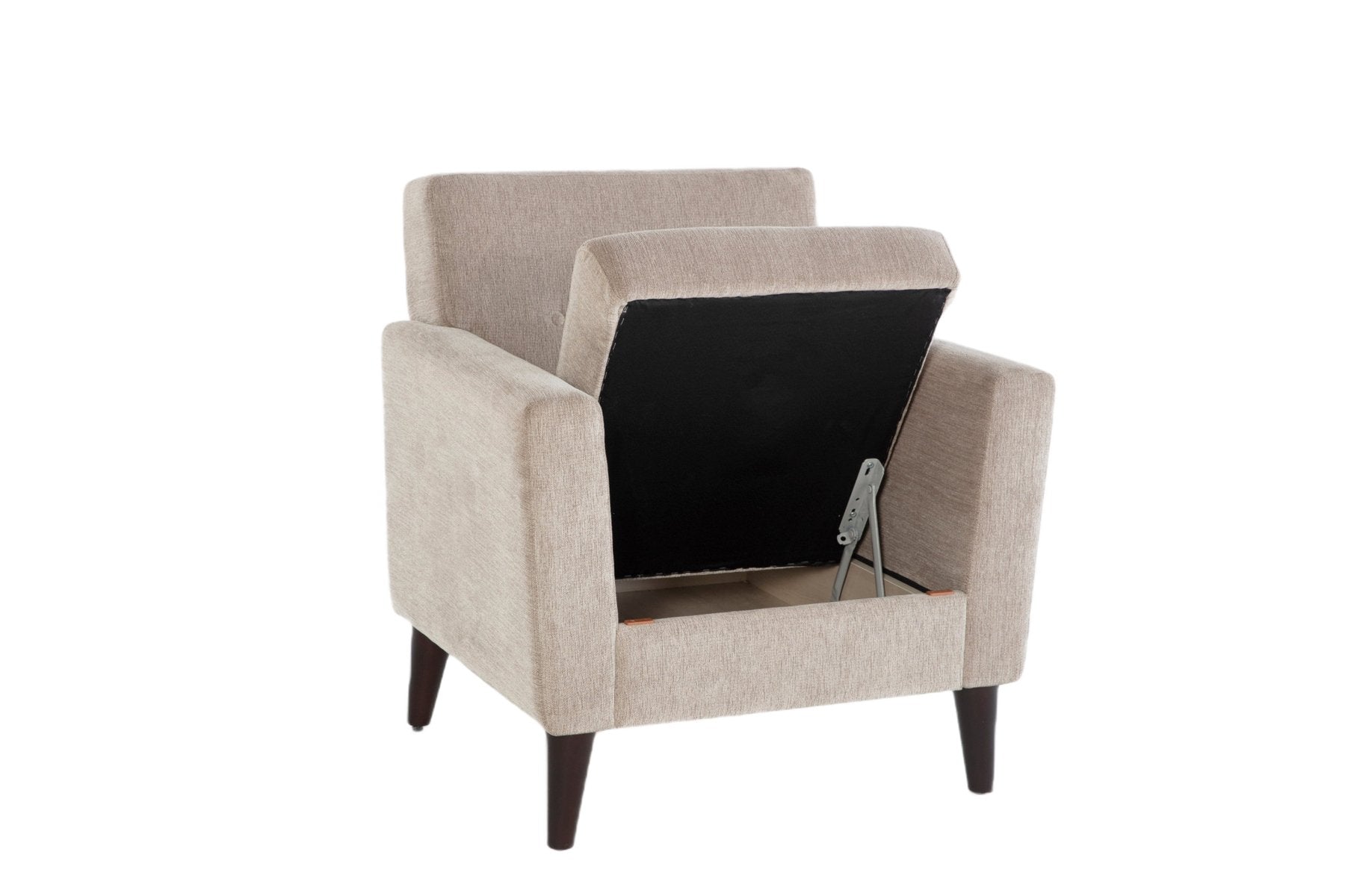 Theo Accent Chair and Ottoman by Bellona