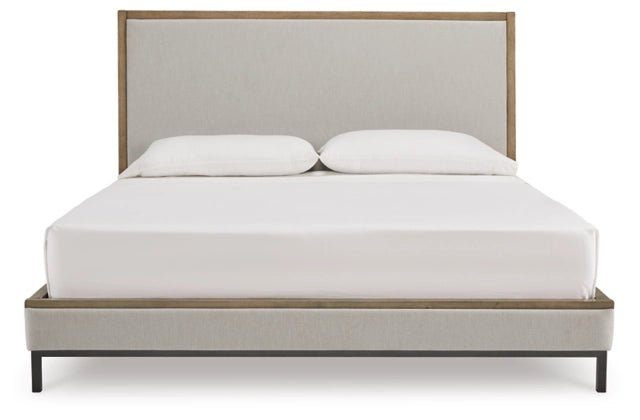 Tomtyn Queen Upholstered Bed Frame - Berre Furniture
