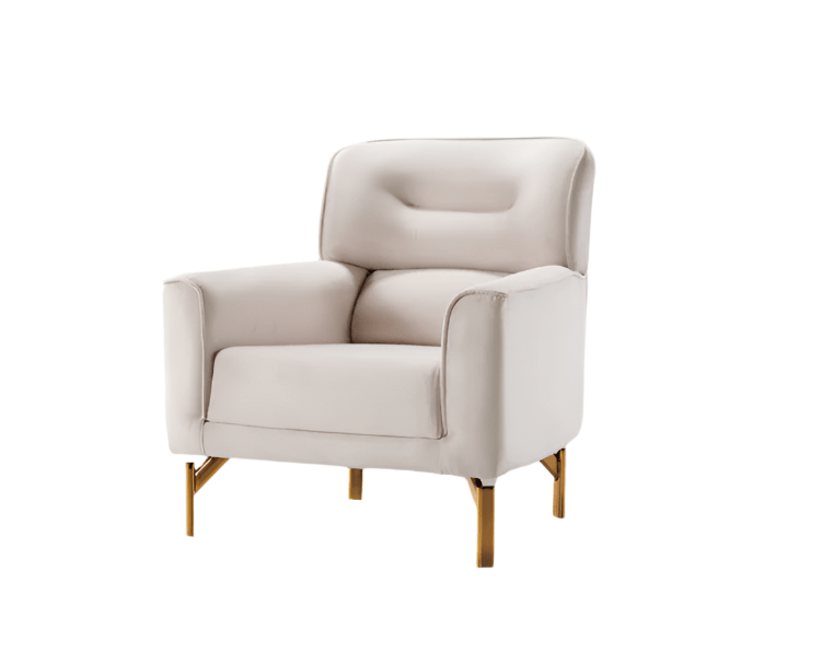 TOSCANA Armchair (cream) - Berre Furniture