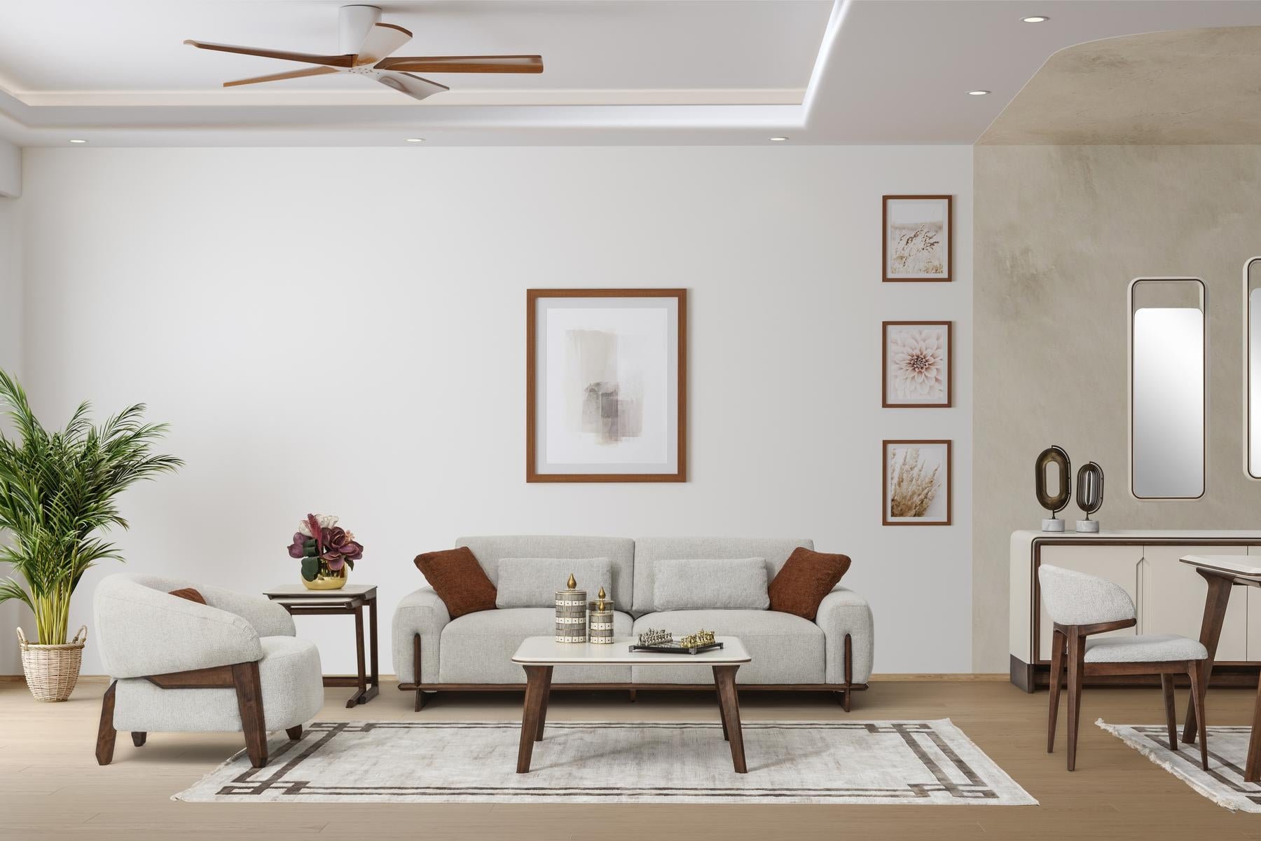 Cadillac 3 Seater Sofa