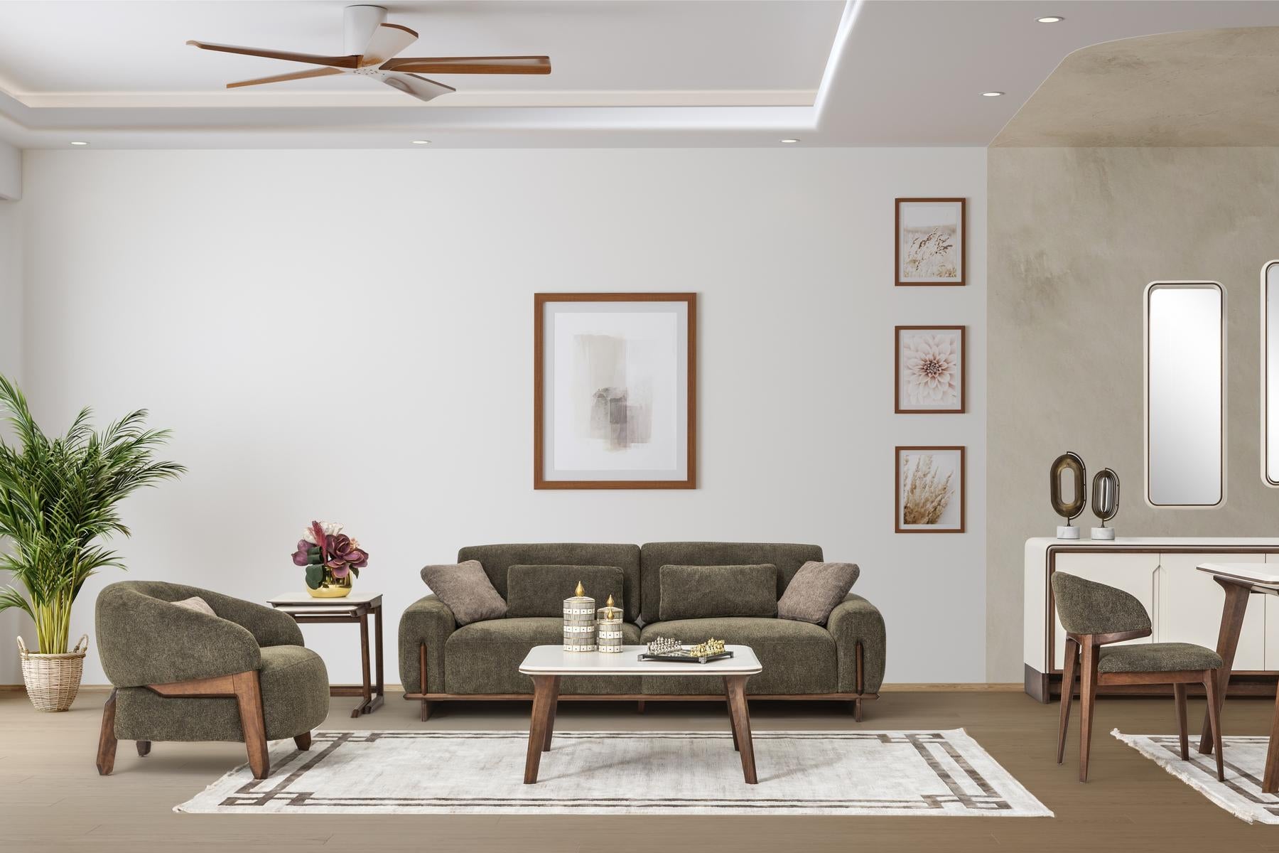 Cadillac 3 Seater Sofa