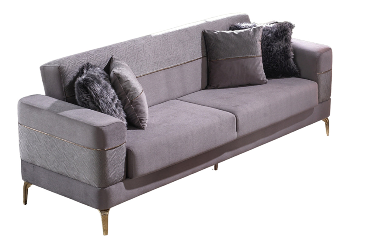 VANESSA Loveseat Loveseat Grey