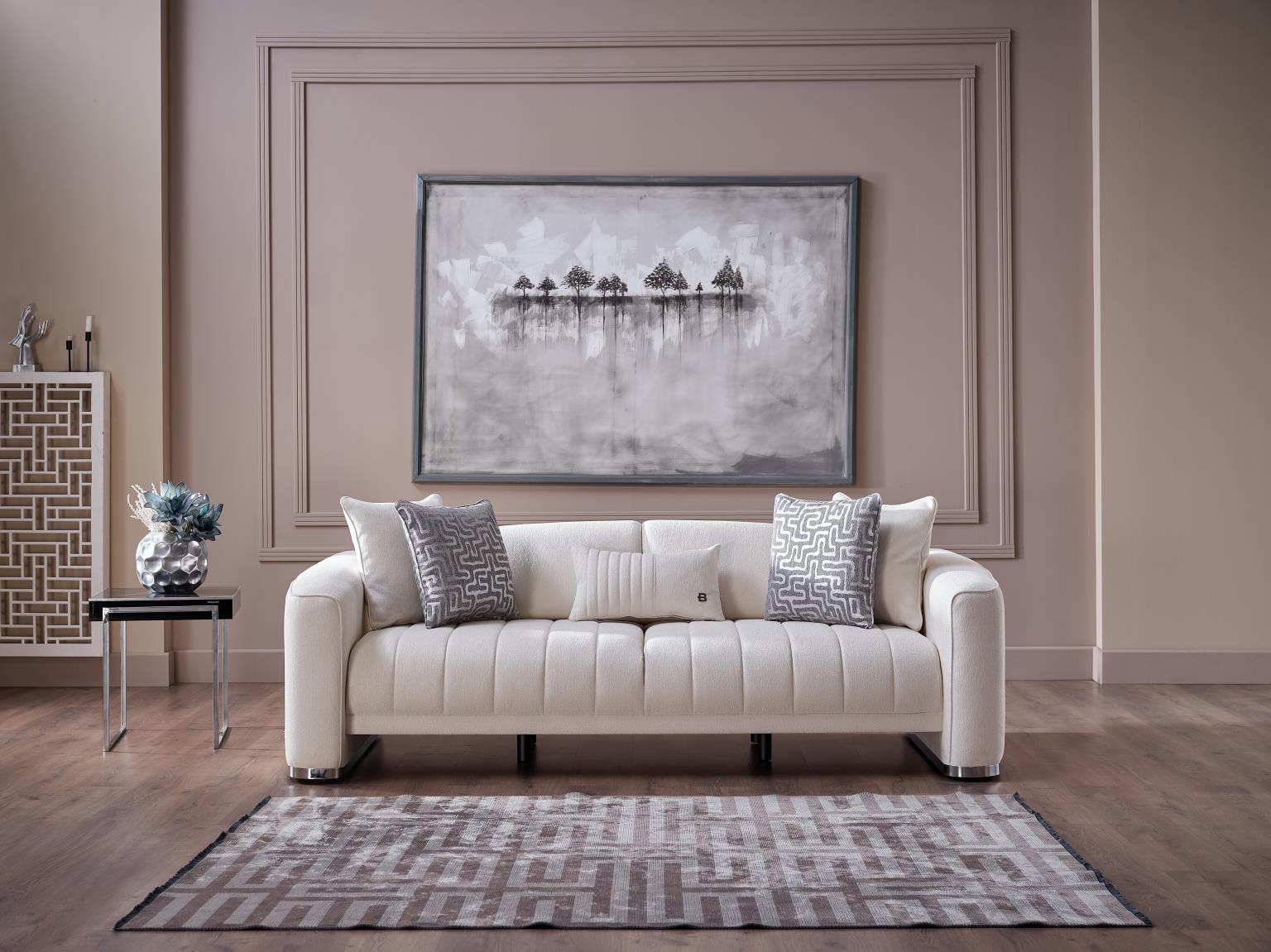 Venice Living Room Set Sofa Loveseat Armchair by Bellona - Berre Furniture
