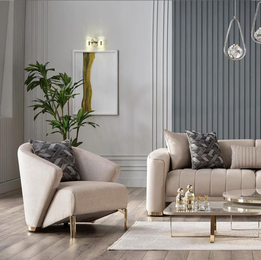 Veronica Accent Chair by Bellona - Berre Furniture