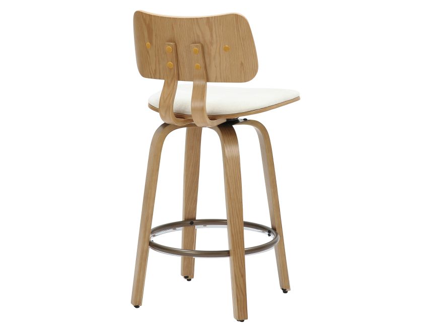 ZUNI 26" Counter Stool with Swivel - Berre Furniture