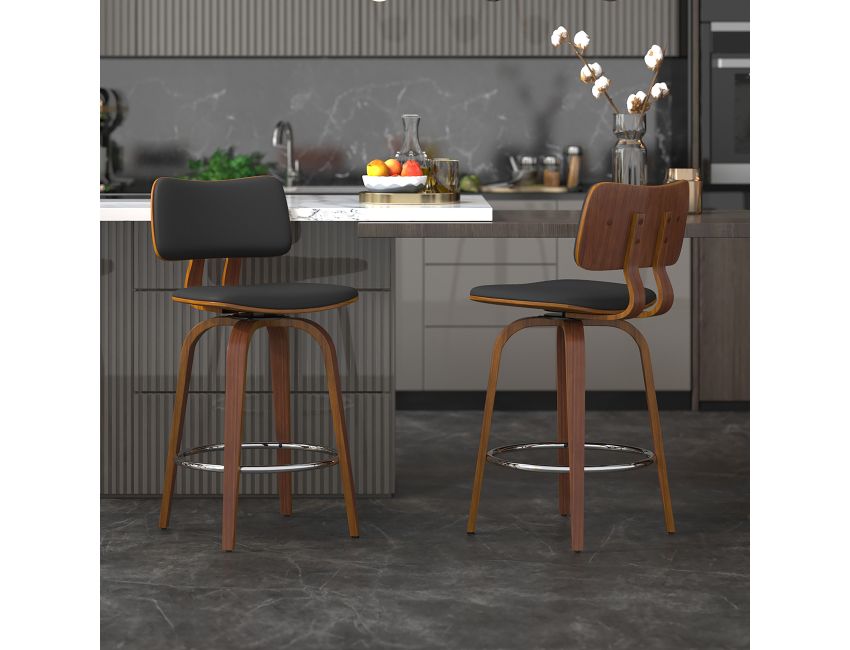 ZUNI 26" Counter Stool with Swivel - Berre Furniture