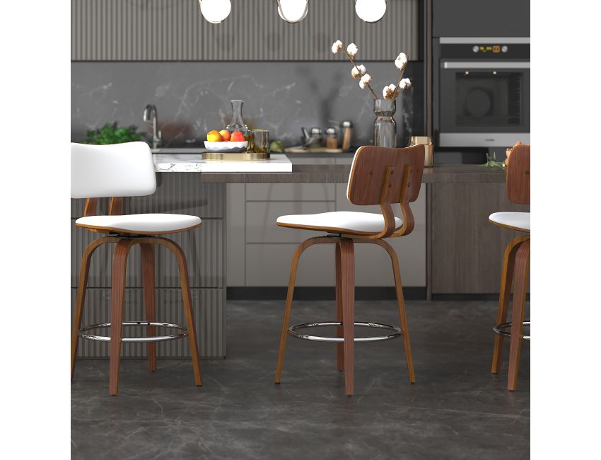 ZUNI 26" Counter Stool with Swivel - Berre Furniture