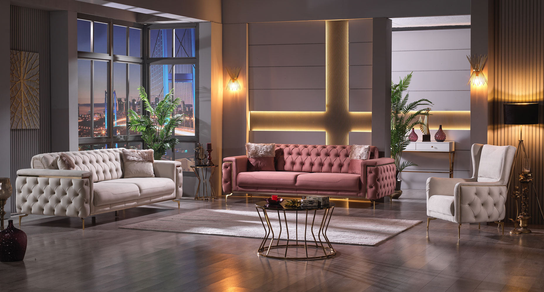 STELLA Sofa Set Beige