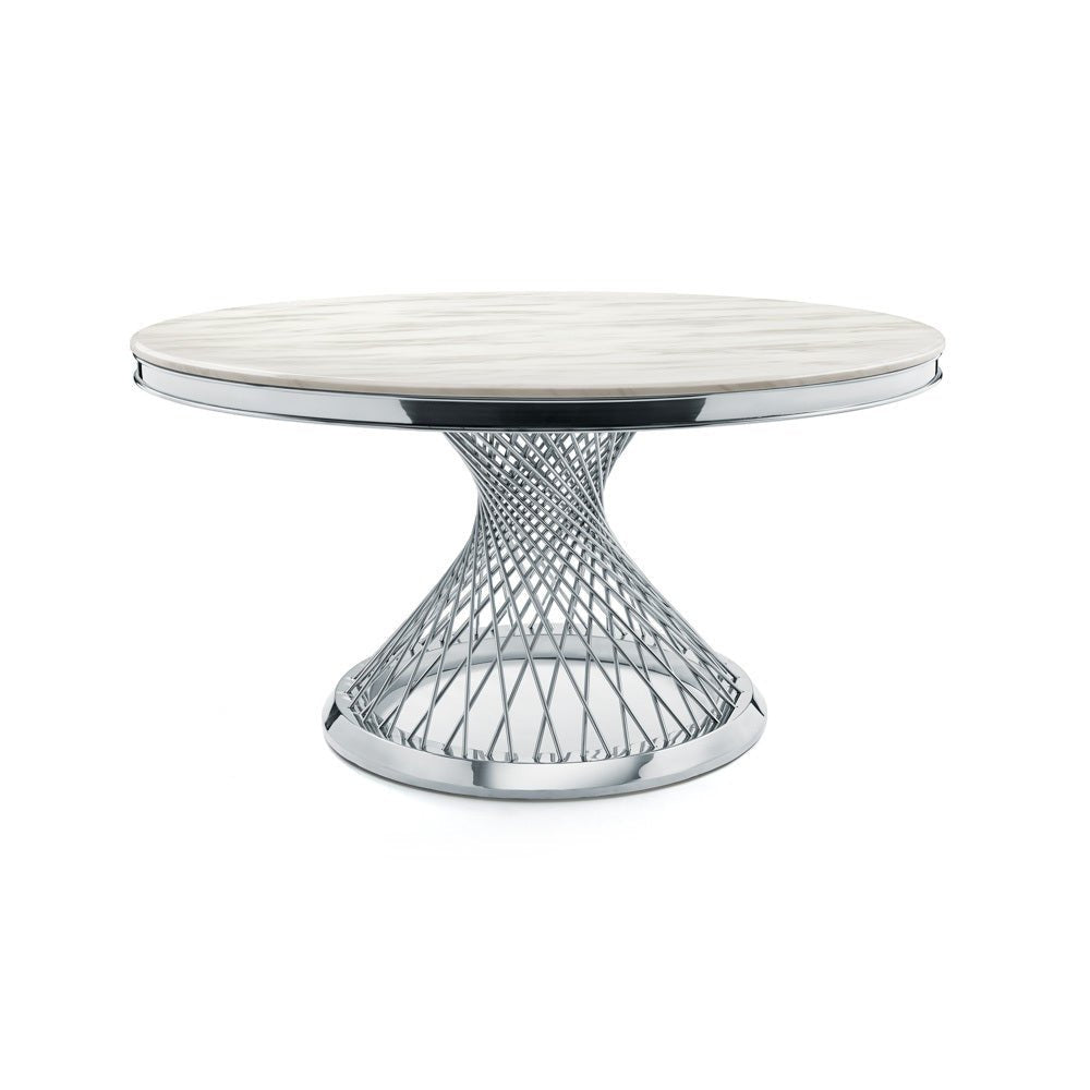 BAILEY Dining Table Silver