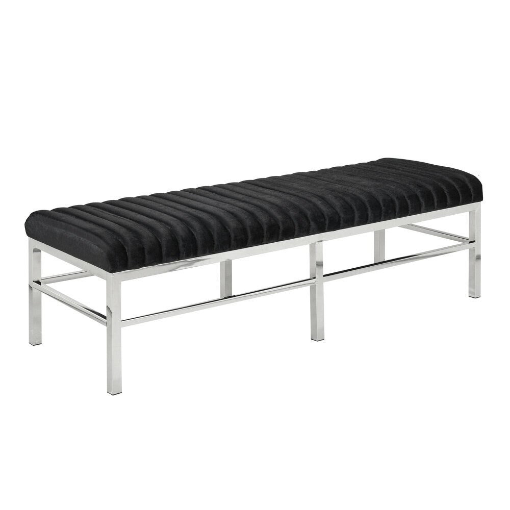 CHANNEL Bench Black