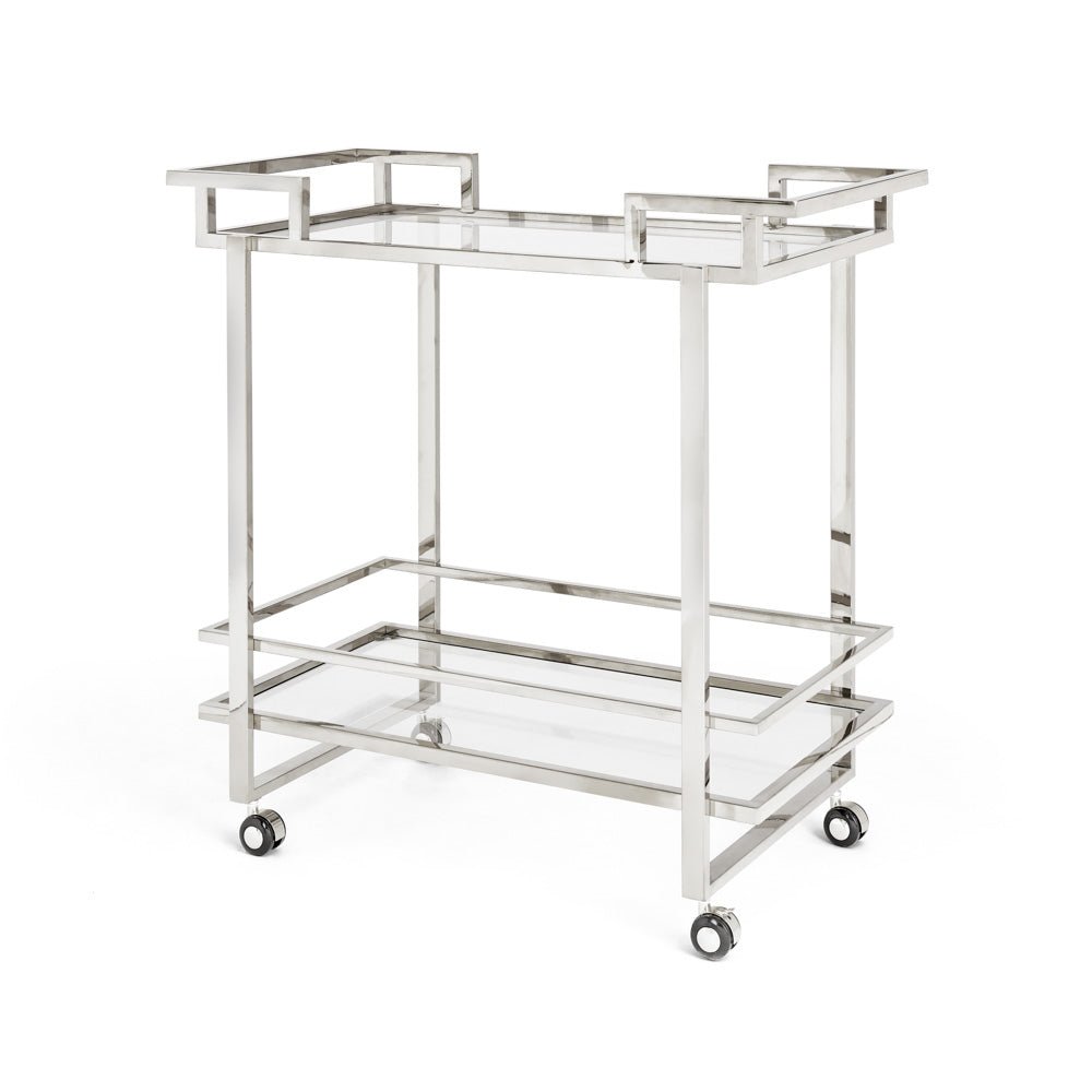 DORSEY Bar Cart Silver
