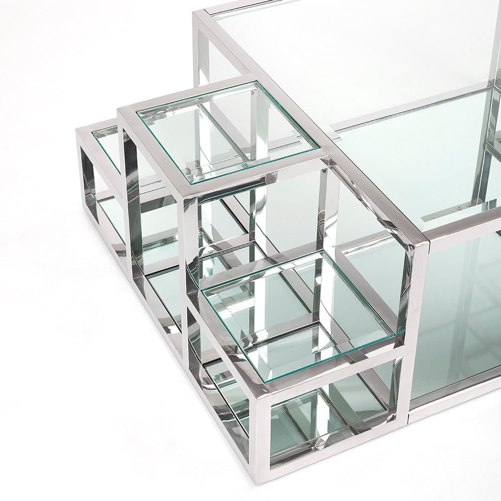 ELMORE Coffee Table Silver