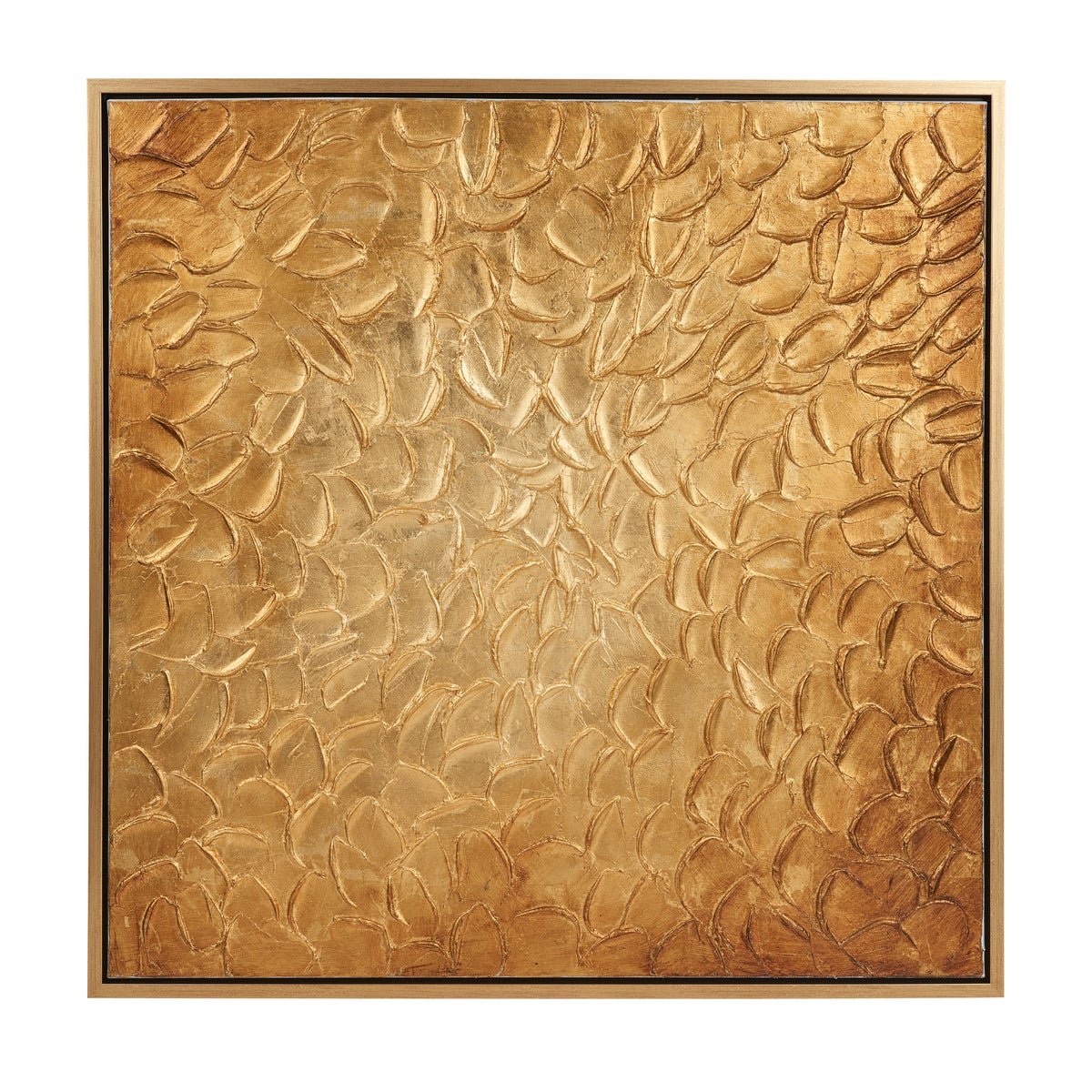 Gold Waves Wall Art