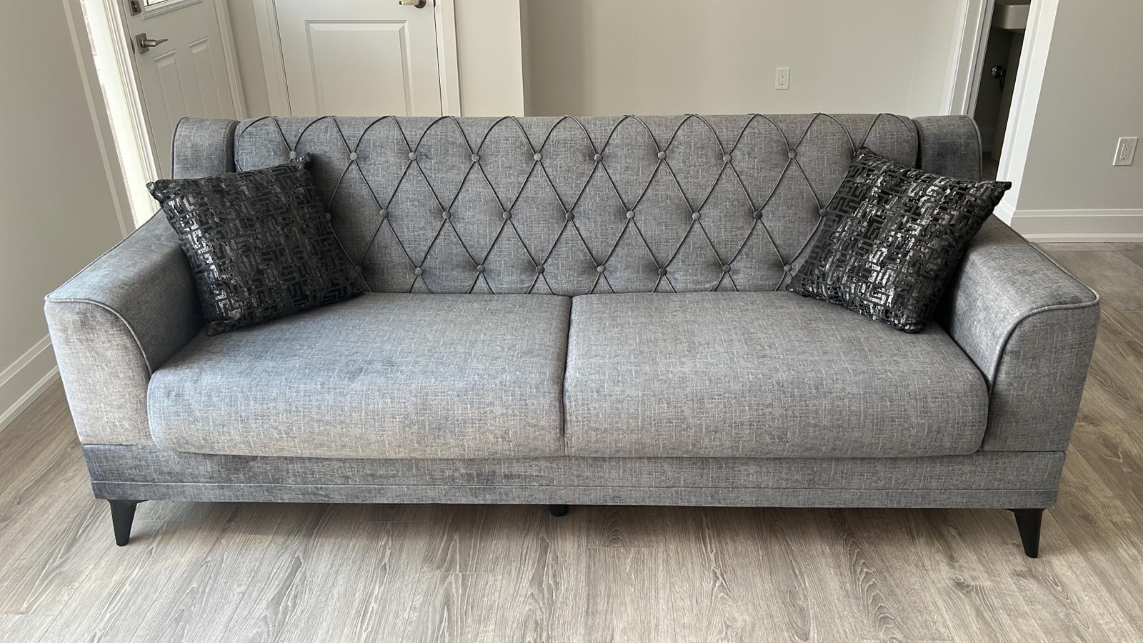 GRAND Loveseat Dark Grey