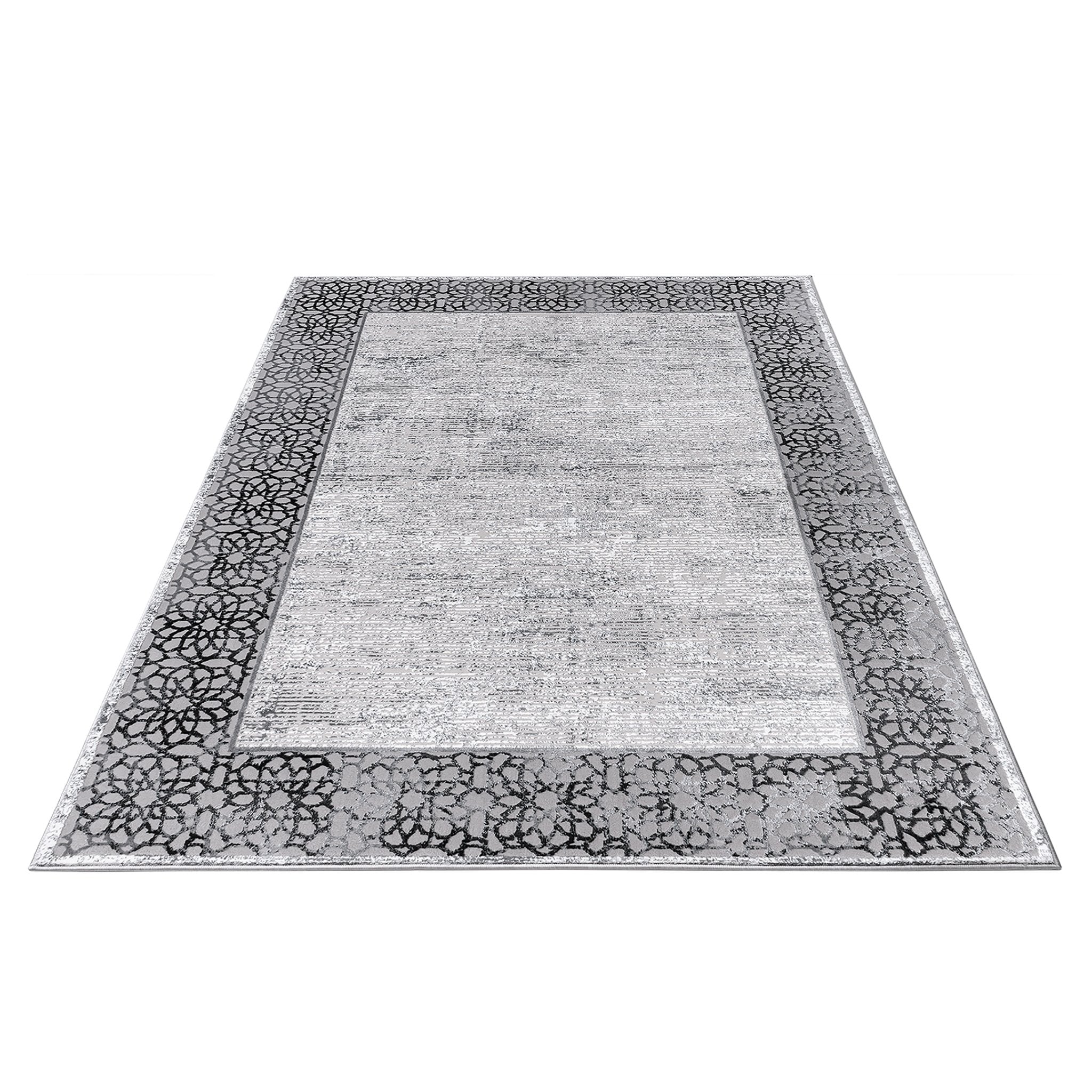 Grey Mandala Rug