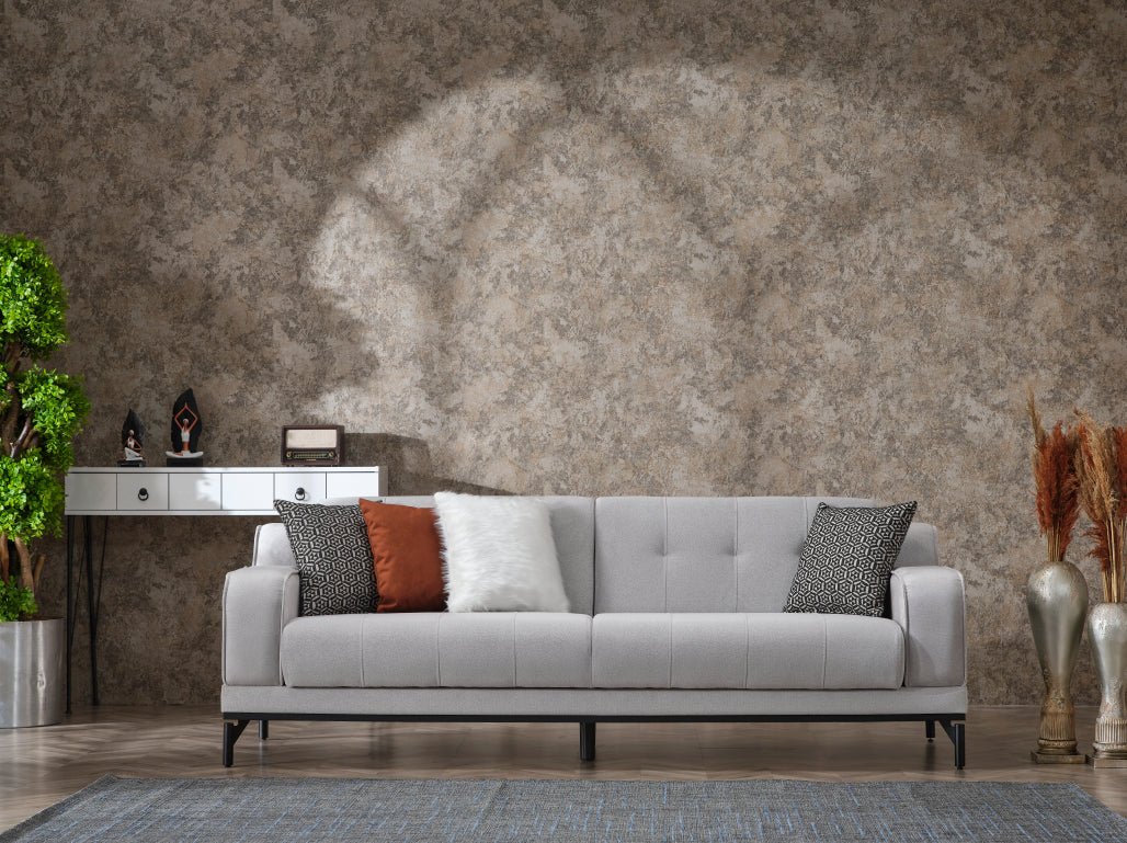 HAMILTON Sofa 3 SEATER Grey