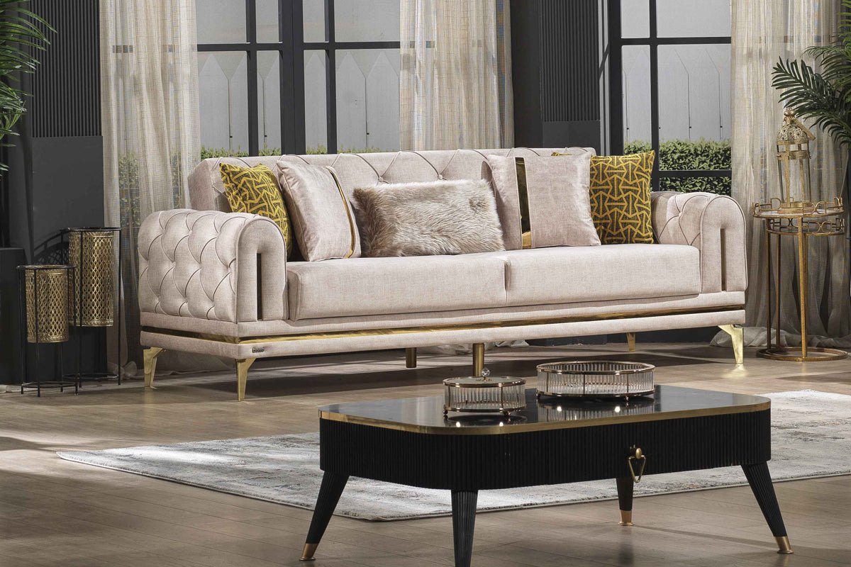 HELENA Sofa 3 SEATER Beige