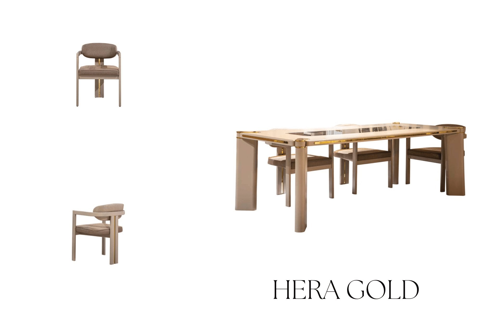 HERA GOLD Dining Chair