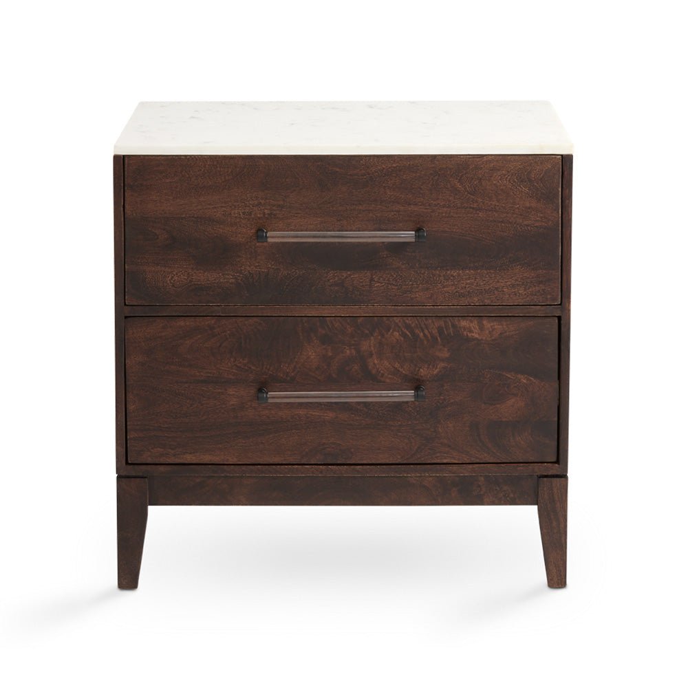 KAMALA Marble Top Drawer/ Night Stand