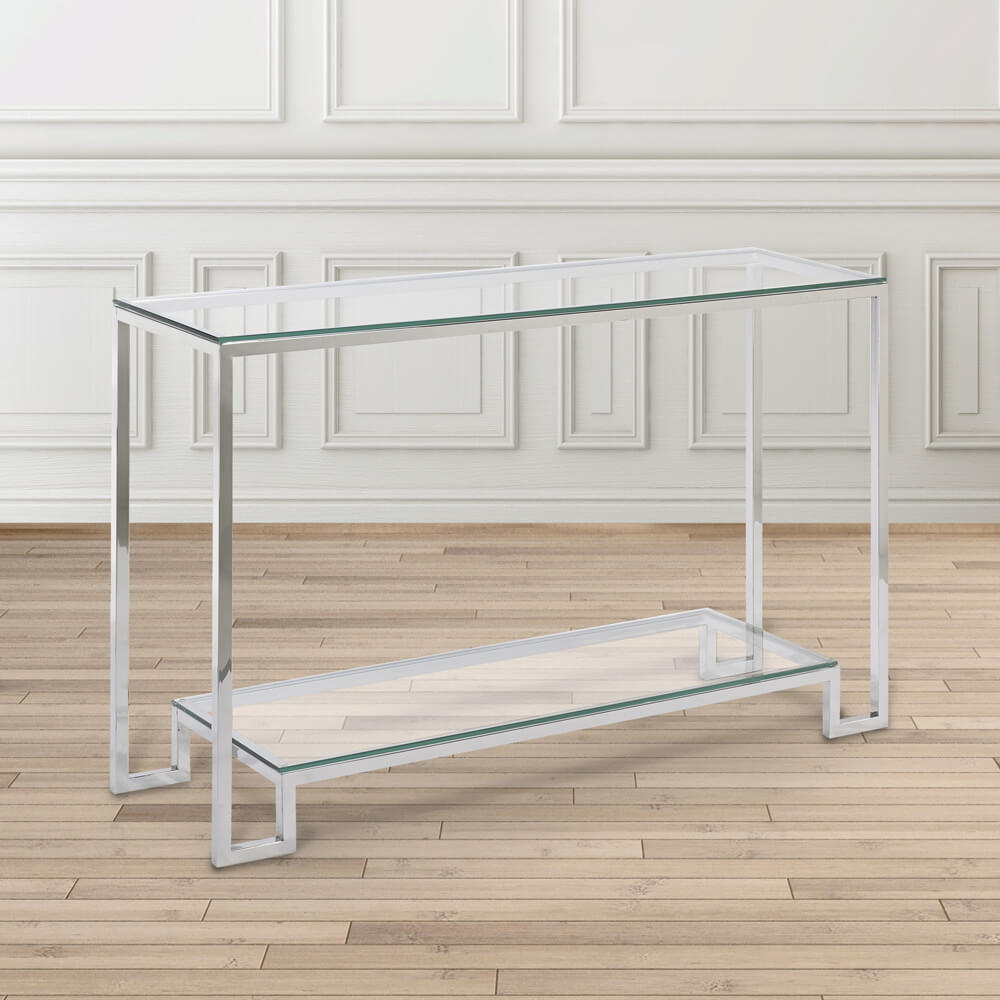 KRISTA Console Table Silver