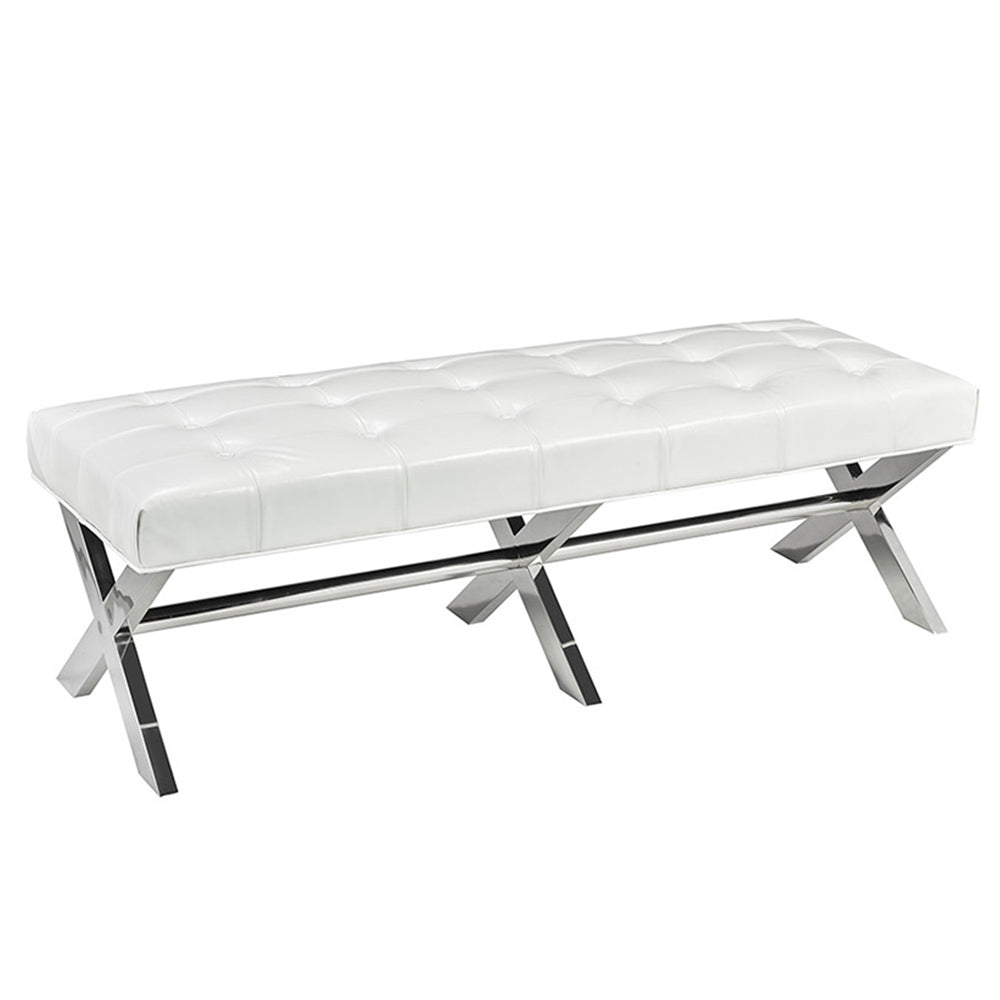 LAUREN Bench White