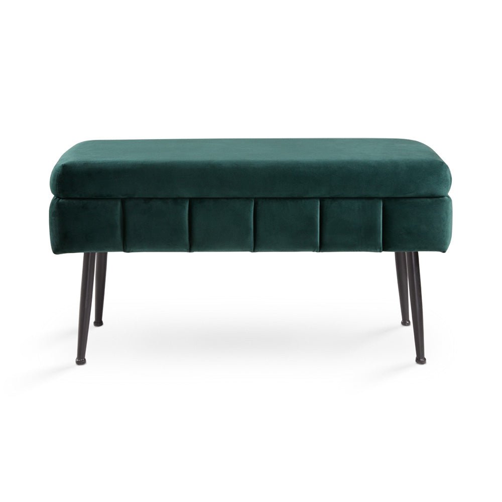 MARCELLA Storage Bench Green