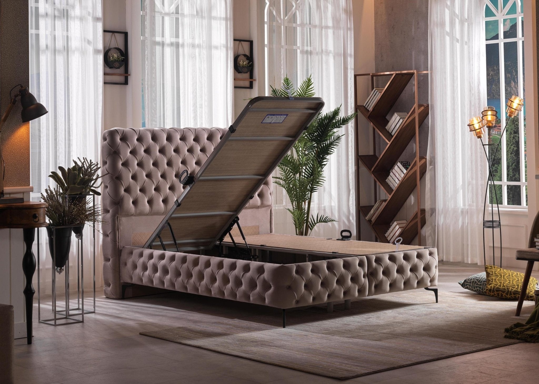 SCALA Bed TWIN XL Beige