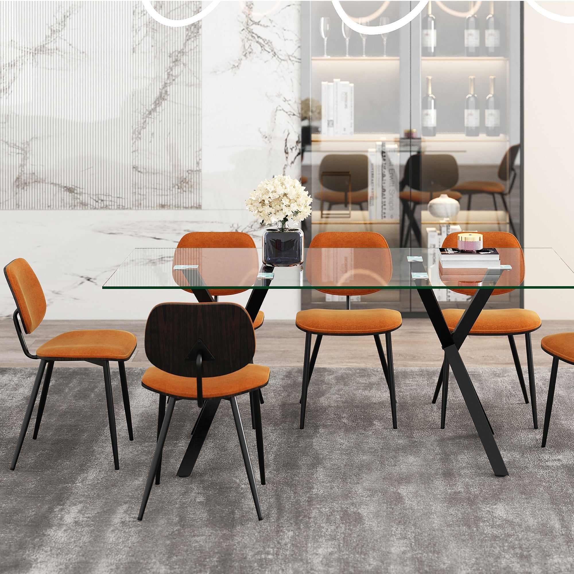 Stark & Capri 7pc Dining Set - Berre Furniture