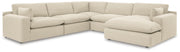 Elyza 5-Piece Sectional with Chaise Default Title