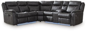 Perarrygin 2-Piece Reclining Sectional Default Title