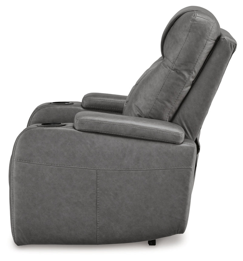 Schooner Rocks Power Recliner/Adjustable Headrest