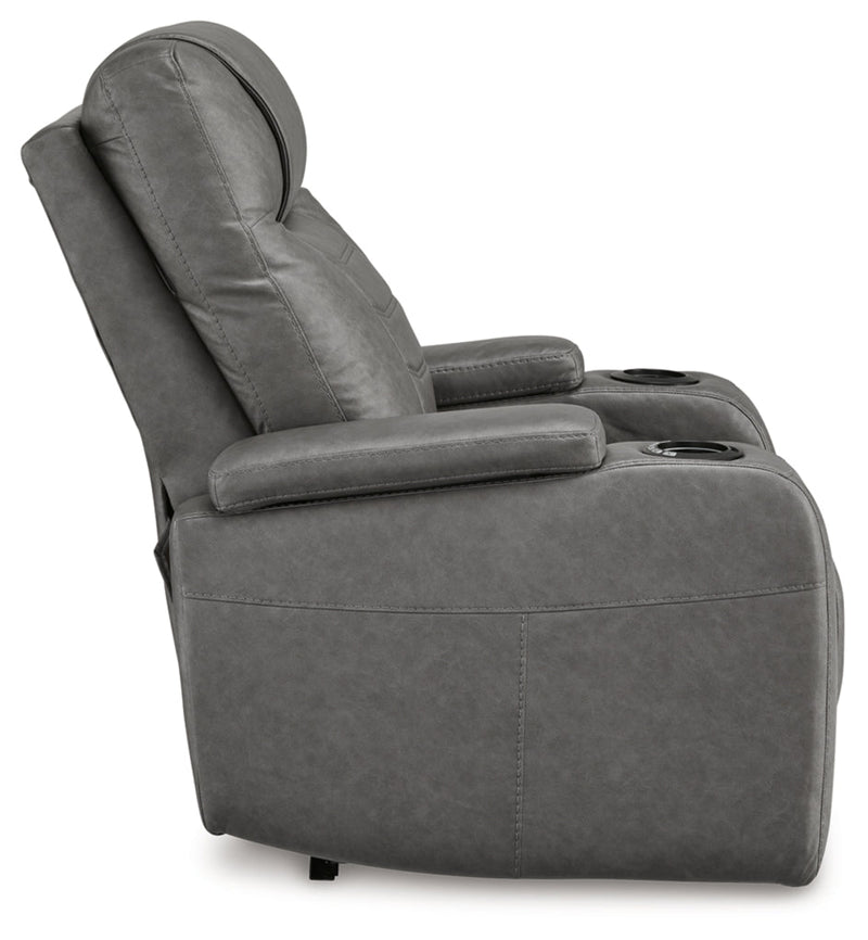 Schooner Rocks Power Recliner/Adjustable Headrest