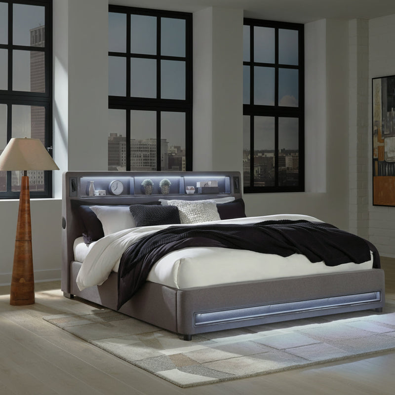 Cayberry Upholstered Bed