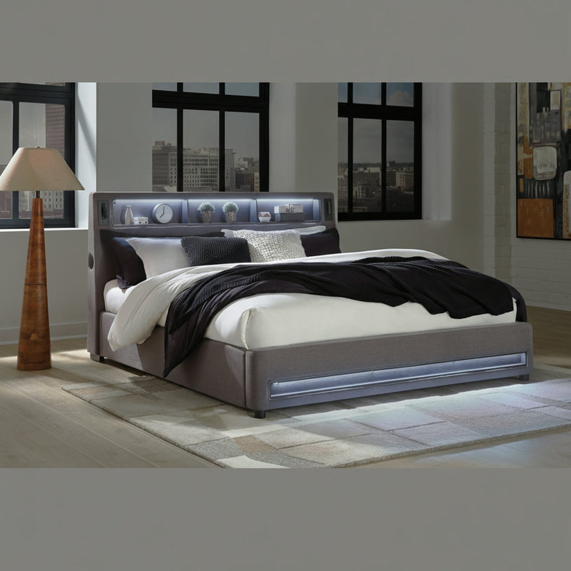 Cayberry Upholstered Bed