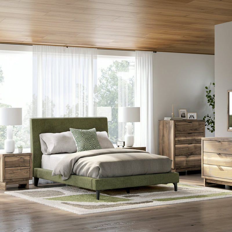Chirason Bed, Dresser, Mirror, Chest & Nightstand, Bedroom Set