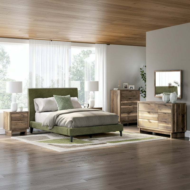 Chirason Bed, Dresser, Mirror, Chest & Nightstand, Bedroom Set