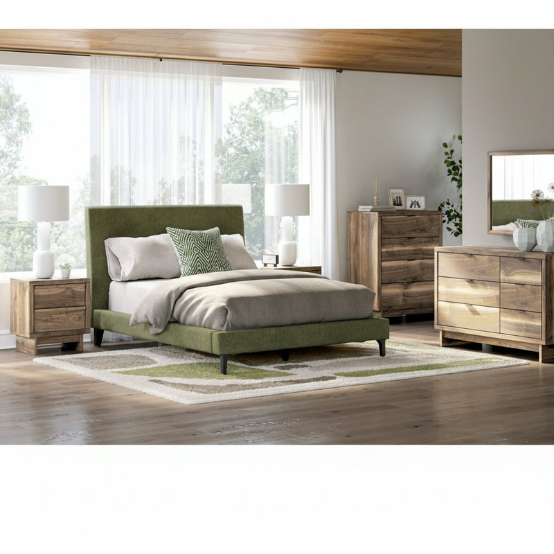 Chirason Bed, Dresser, Mirror, Chest & Nightstand, Bedroom Set