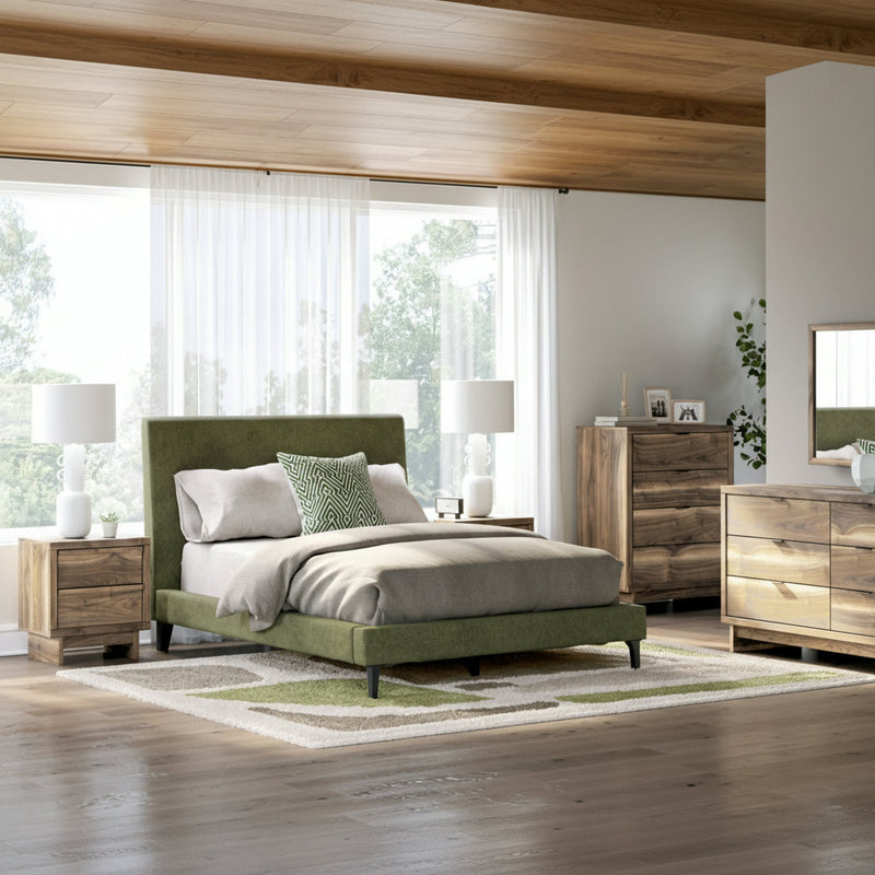 Chirason Bed, Dresser, Mirror, Chest & Nightstand, Bedroom Set