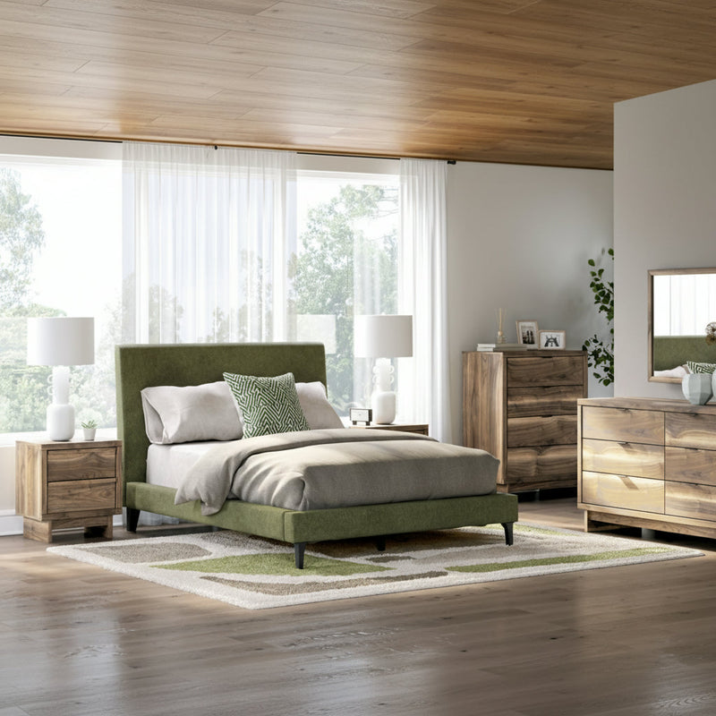 Chirason Bed, Dresser, Mirror, Chest & Nightstand, Bedroom Set