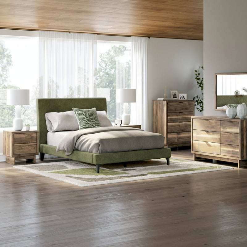 Chirason Bed, Dresser, Mirror, Chest & Nightstand, Bedroom Set