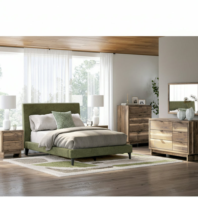 Chirason Bed, Dresser, Mirror, Chest & Nightstand, Bedroom Set